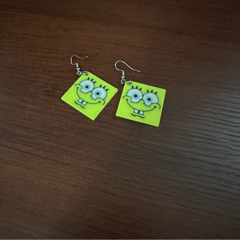 SpongeBob earrings